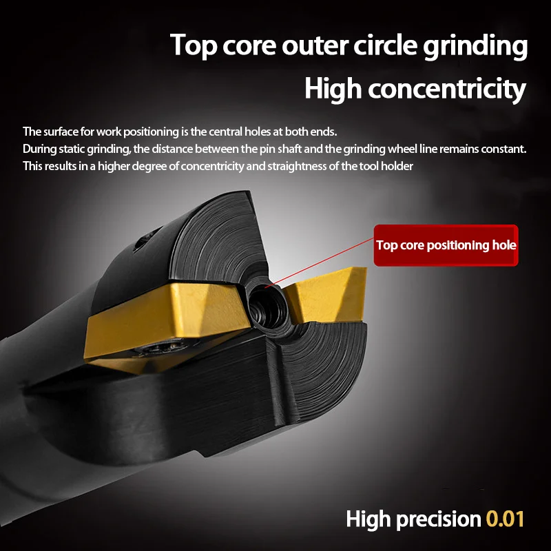 BAP400R Extended Right-Angle Milling Cutter Shaft with Hardened Anti-Vibration Right-Angle Square Shoulder Cutter