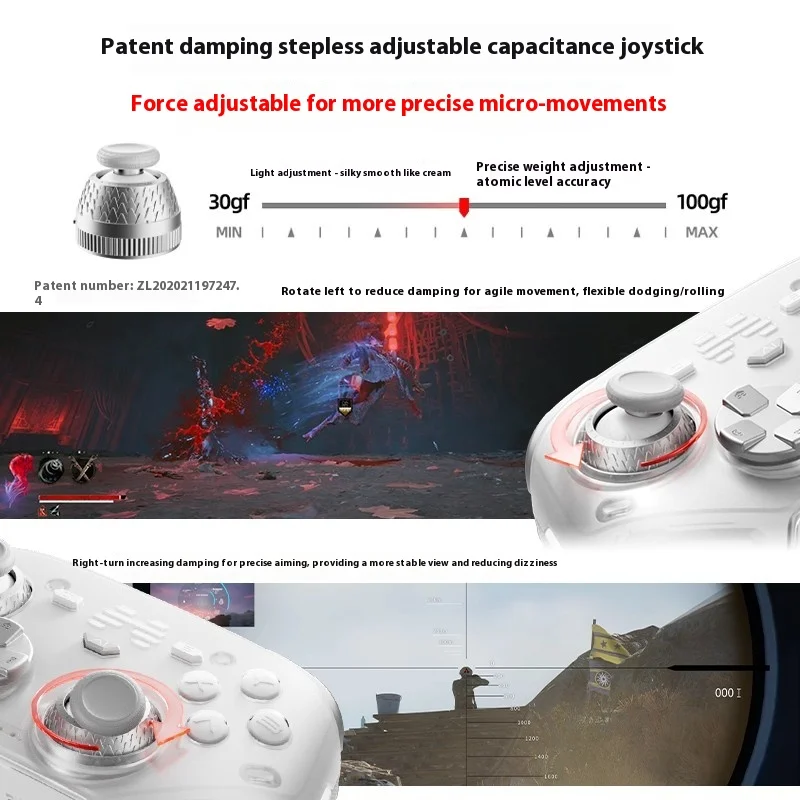 NEW BeTong KunPeng70 AI Wireless Games Controller Bluetooth Gampad Zeus Xbox Support PC/Switch/phone/TV Box/ipad Game Controller