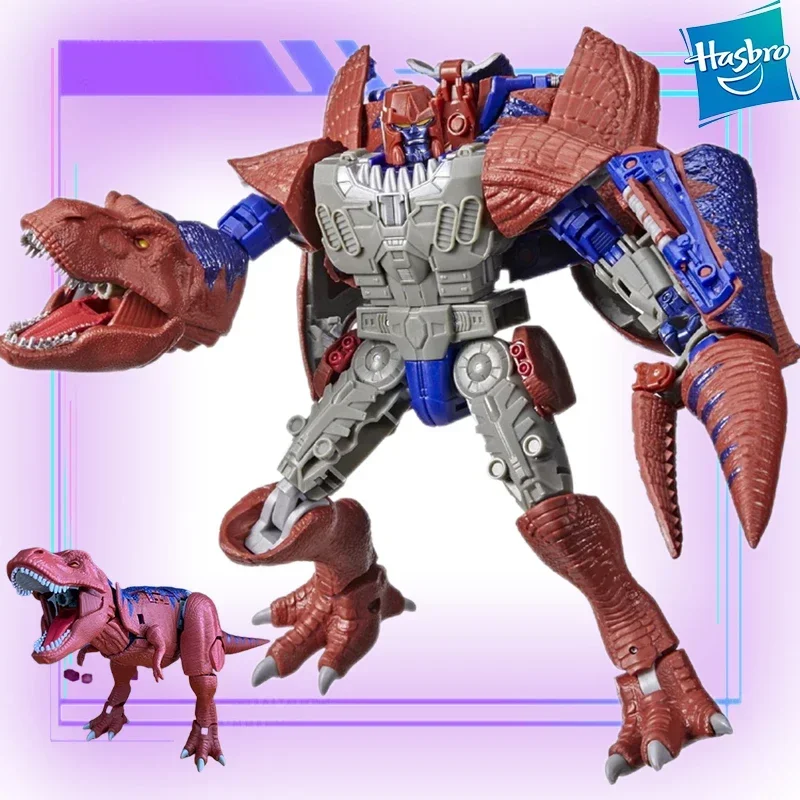 

Hasbro Genuine Transformers L-Class Bloodthirsty T-Rex Action Figure Model Anime Hero Autobot Child Kids Toys Birthday Gifts