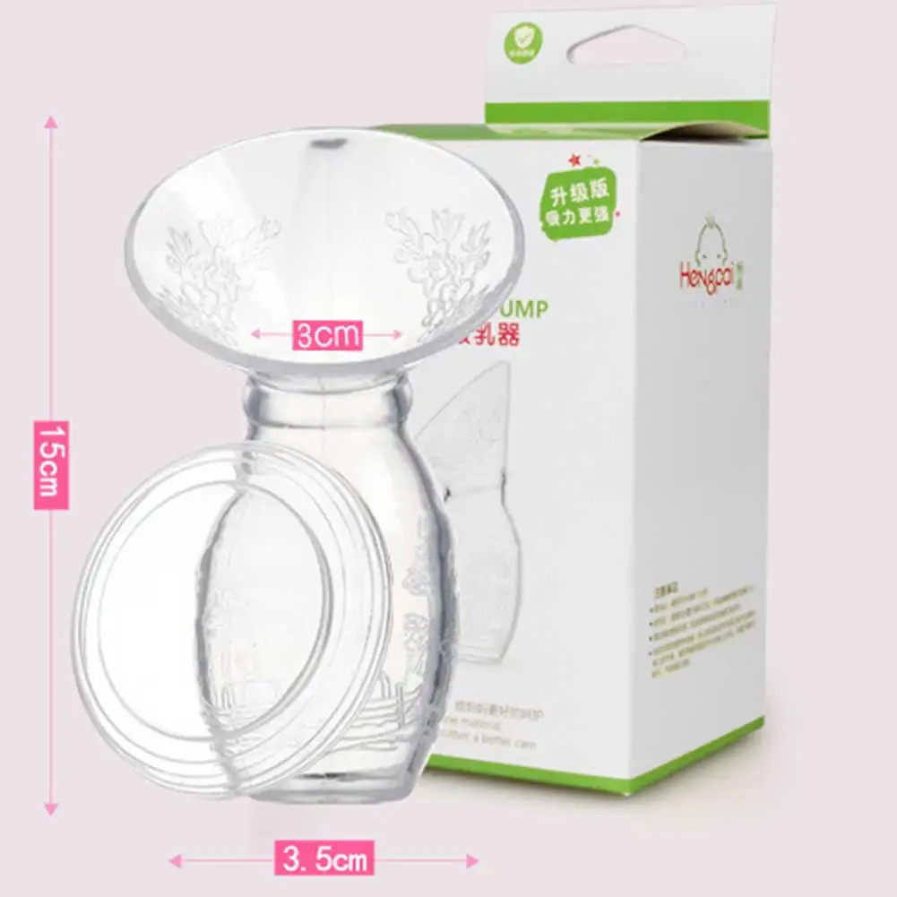 Hot Baby Feeding Manual Breast Pump Partner Breast Collector Automatic Correction Breast Milk Silicone Pumps USB PP BPA Free