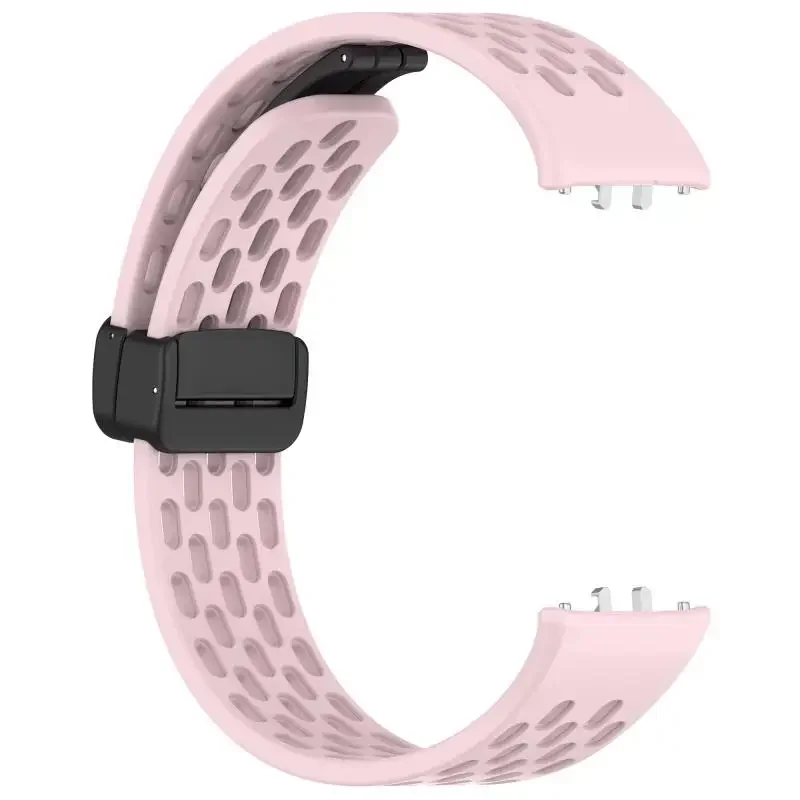 Magnetische Schnalle Mesh Silikon Armband Für Samsung Fit 3 Sport Atmungsaktive Uhr Band Für Samsung Galaxy Fit 3 Ersatz Armband – Detail 18