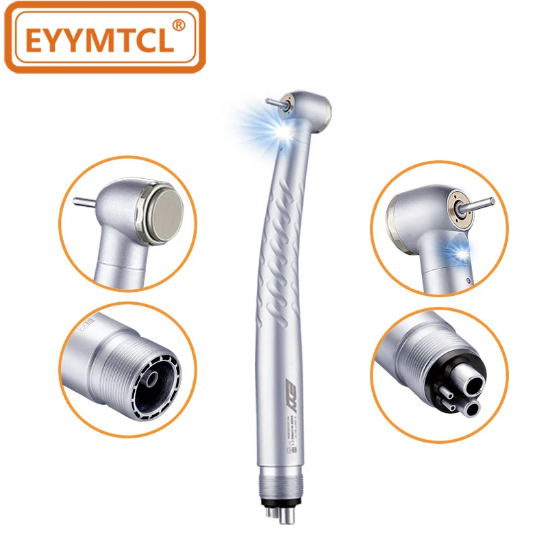 

EYY Dental LED High Speed Handpiece 2/4 Holes Large Torque High Rotation Ceramic Bearing Turbine Tip Dentistry Tools Product