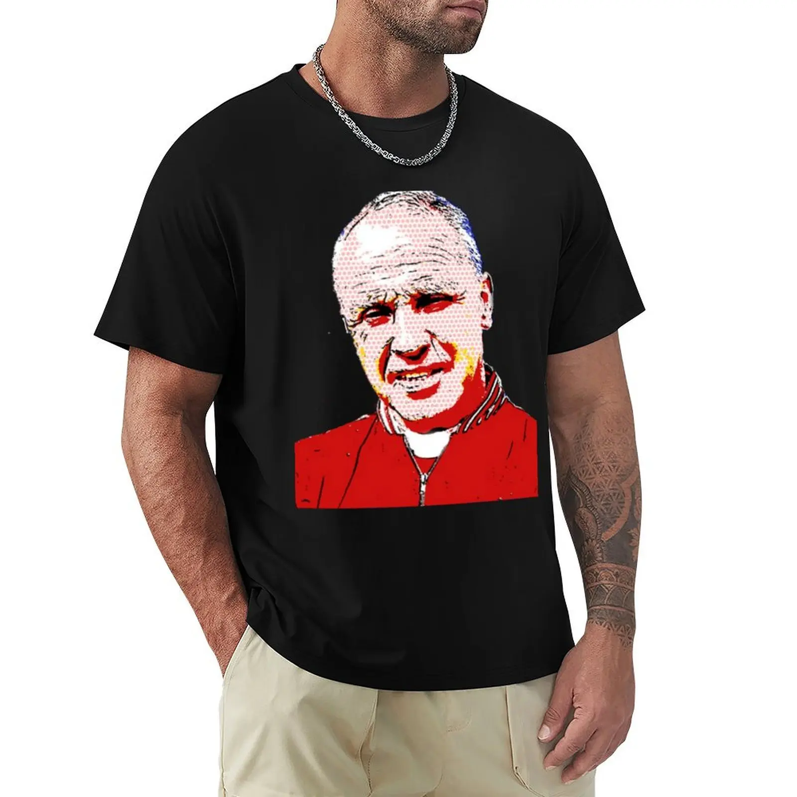 

Bill Shankly - Pop Art T-Shirt summer clothes essential t shirt shirts graphic tee oversized t shirts for men