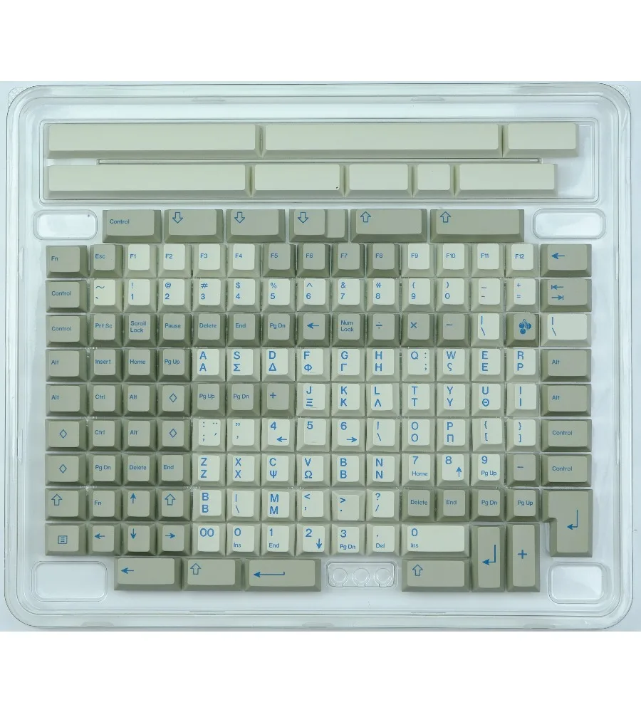 Keycap DIY customized mechanical dial full set with a full set of personalized original factory high-vintage blue thermal