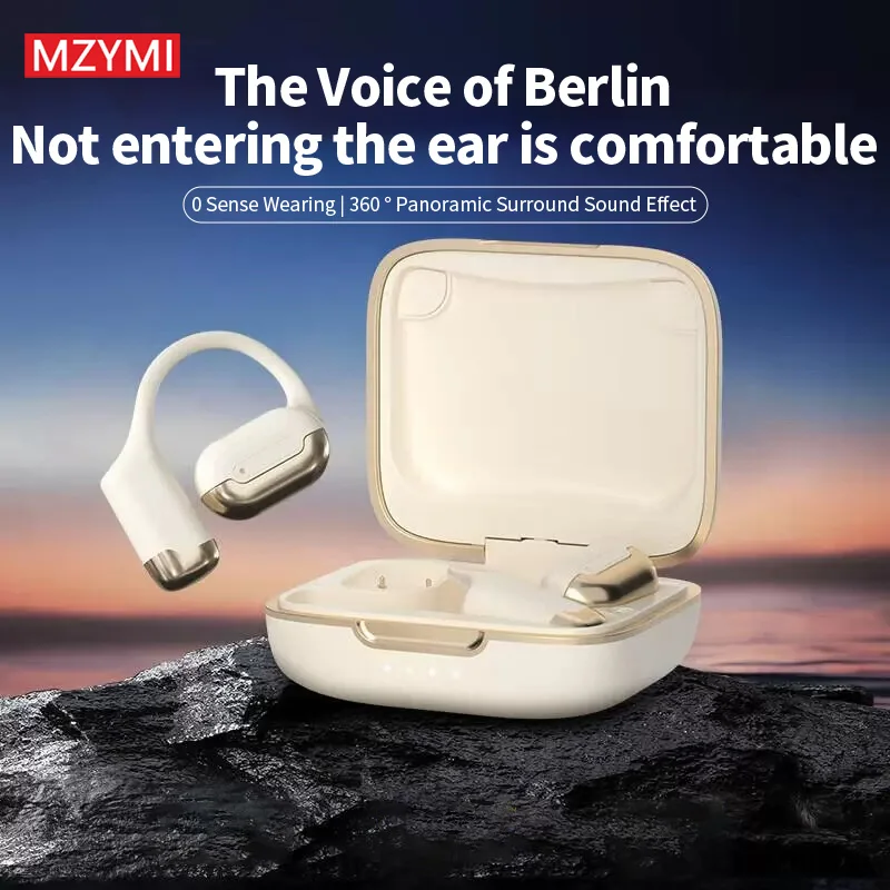 

MZYMI G118 Earhook Wireless Earbuds ENC TWS Bluetooth5.4 Noise Reduction Earphones Sport Waterproof Headet With Mic