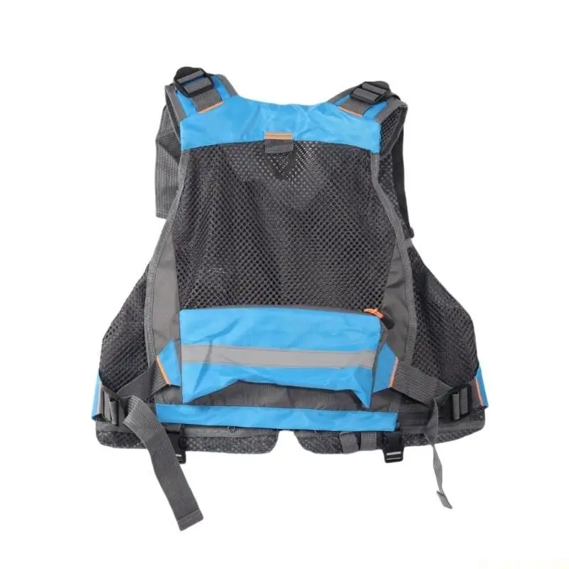 M5TC Waistcoat Jackets Trout Fishing Gear Stream Fishing Accessories Adjustable Multi Pokcet Multifunction Fly Fishing Vest view 4