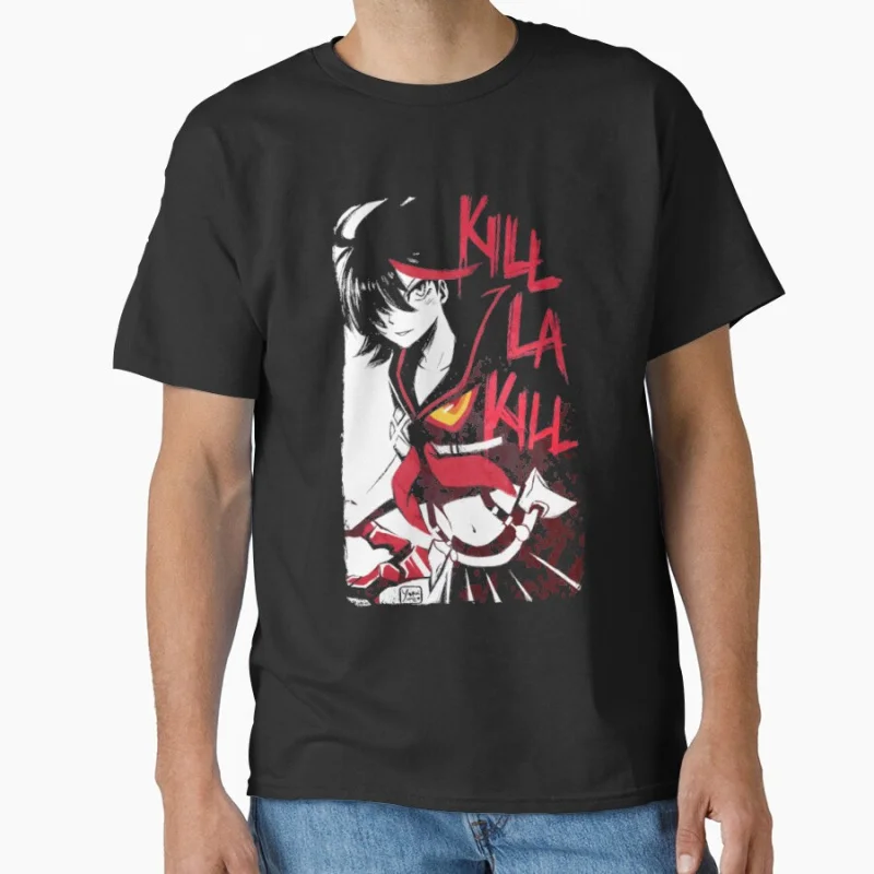 

Ryuko Matoi Gift For Movie Fans Kill La Kill Retro manga Vintage anime KLK t shirt for men large size Adult Tops S-6XL