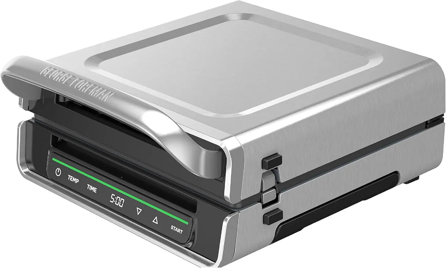 Smokeless - Digital Smart Select, Family Size (4-6 Servings), Stainless Steel, GRD6090B