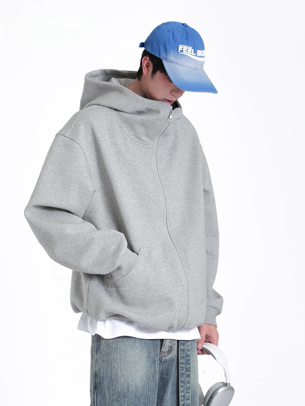 

Мужская толстовка American Sle Heavyweight в стиле ретро, осенне-зимняя, модная, свободного кроя, утепленная, повседневная, комфортная