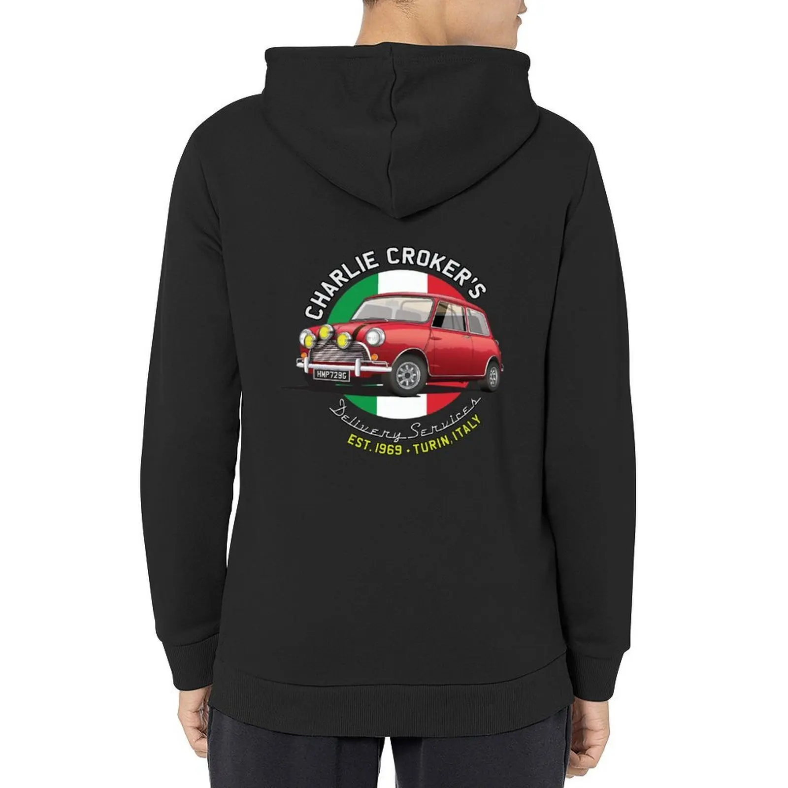 

Charlie's Delivery Hoodie graphic t shirts men clothes for men korean style clothes men's coat oversized hoodie