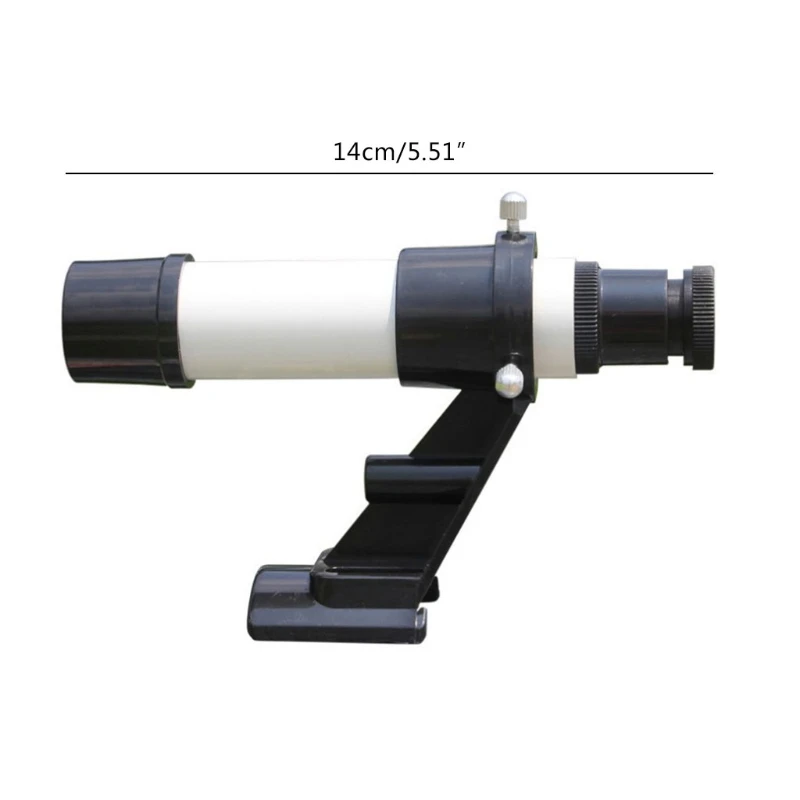 กล้องโทรทรรศน์ดาราศาสตร์ Finderscope 5X24 Finder พลาสติก Riflescopes พร้อมสายตา