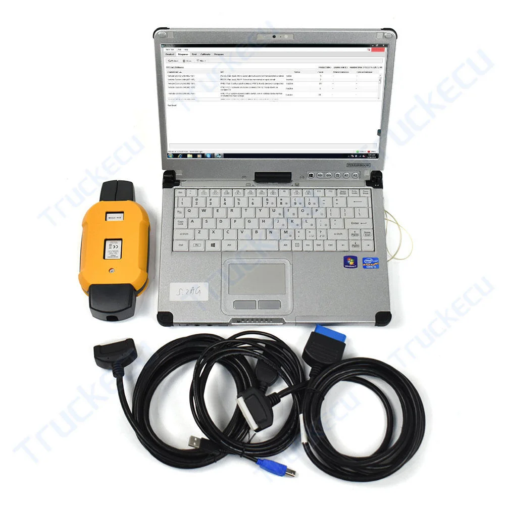 

Ноутбук cf c2 + 88890020 для интерфейса vcads 88890180/020 Pk Vocom 88890300 для строительного диагностического инструмента экскаватора грузовика