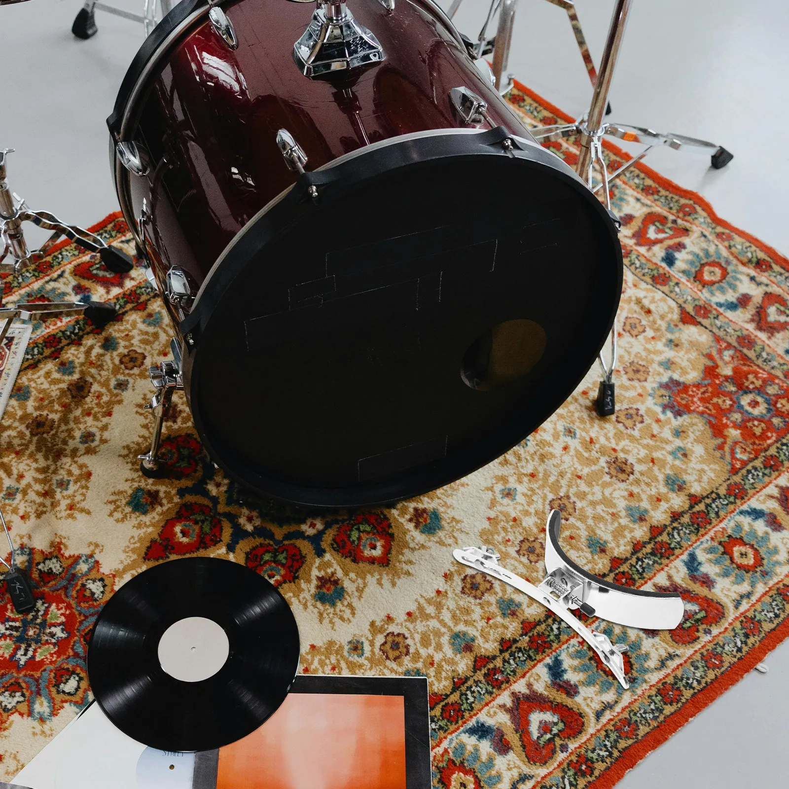 

Усиленная металлическая опора для барабана, нержавеющая, для надежной игры, аксессуары и запчасти для барабанов