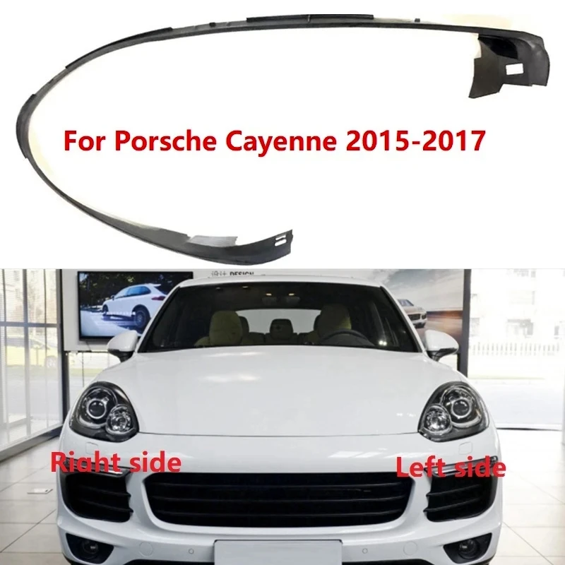 

Car Headlight Rubber Sealing Strip Trim Head Light Headlight Rubber Strip Gasket For -Porsche -Cayenne 2015 2016 2017