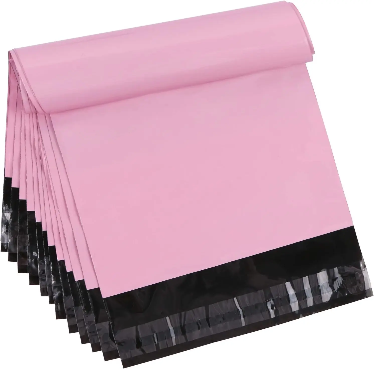 

50 Pcs Pink Poly Mailer Envelopes 6.8x10in Self Sealing Waterproof Tear Resistant Shipping Bags