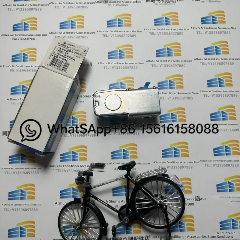 Emerson 057342 Magnetic Coil Connector Box 208-220V 208-240V 50/60Hz Solenoid Valve Replacement Part Industrial Automation