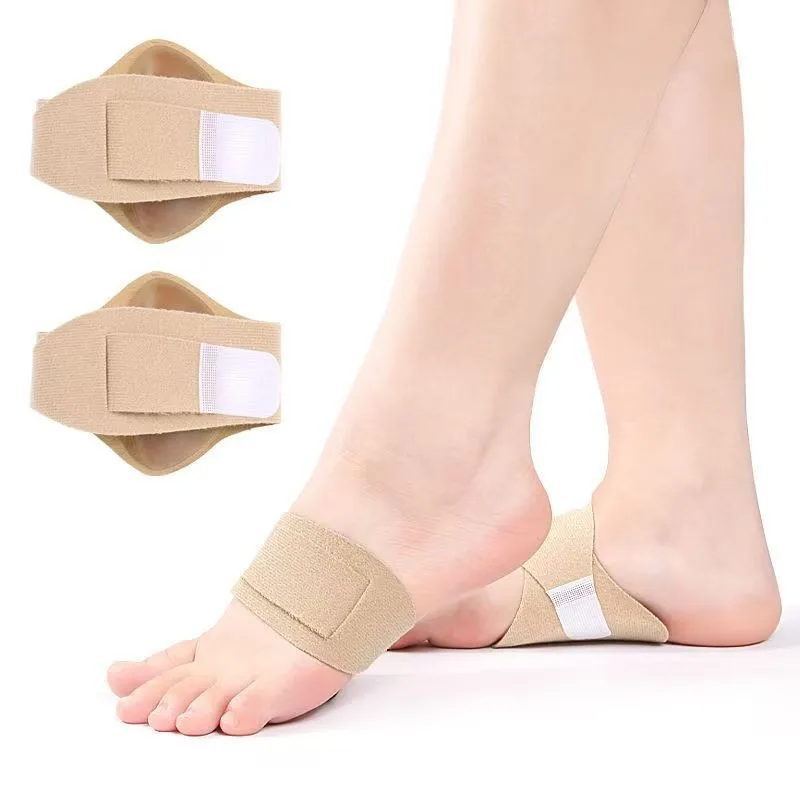 1 Pair Arch Support Orthopedic Bandage Flat Feet  Pain Relief Foot Pads For Shoes Men Women Foot Valgus Sports Insoles Inserts