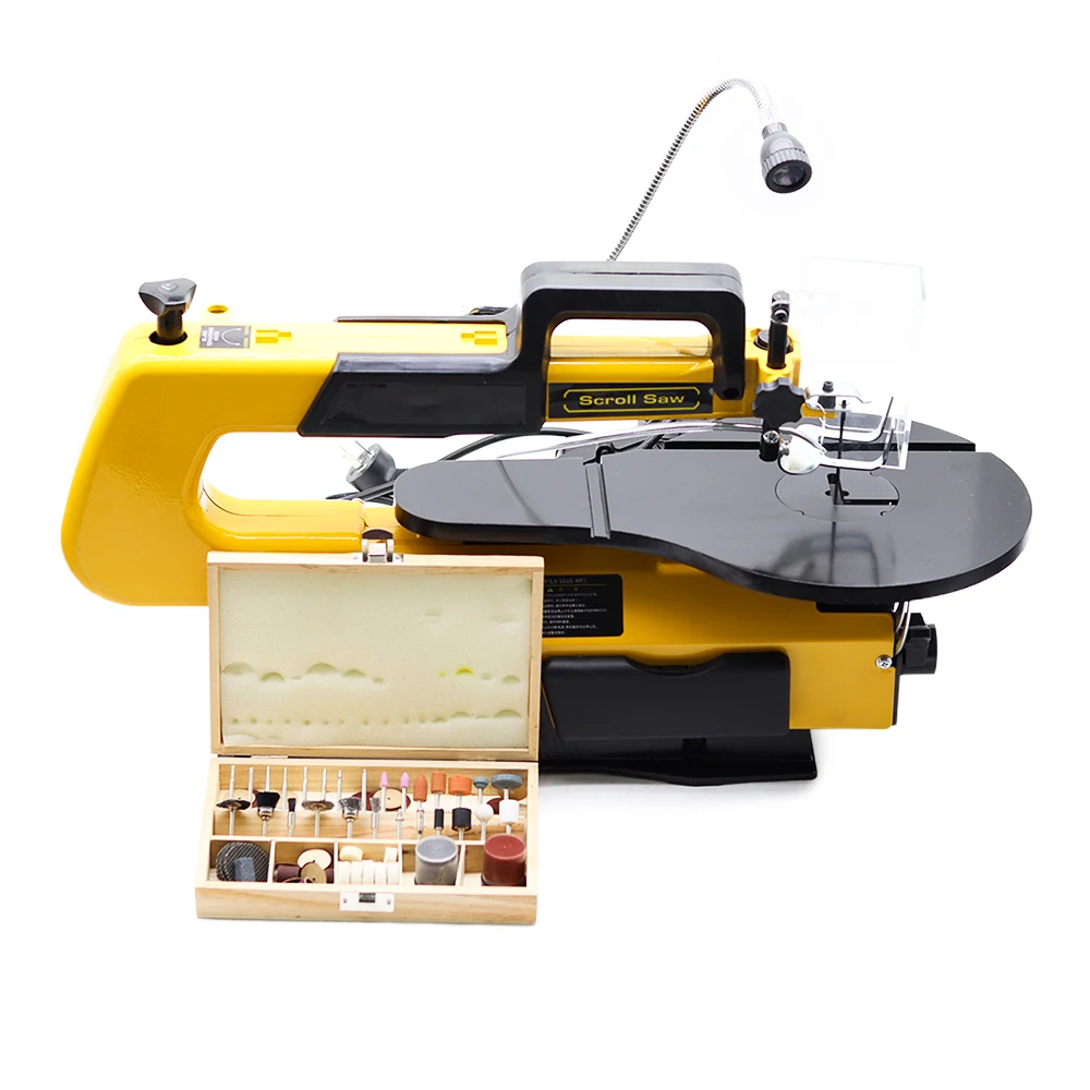 Imagem -05 - Electric Jig Saw Bench Woodworking Wire Saw Wire Saw Máquina de Gravura Velocidade Ajustável Máquina de Corte Serra de Mesa Novo