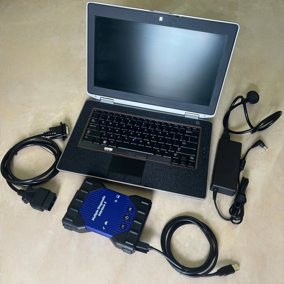 

MDI2 Diagnostic Tool MDI 2 Multiplexer Diagnose Interface OBD2 Scanner USB 2.0 Software installed well on Laptop E6420 I5 8G