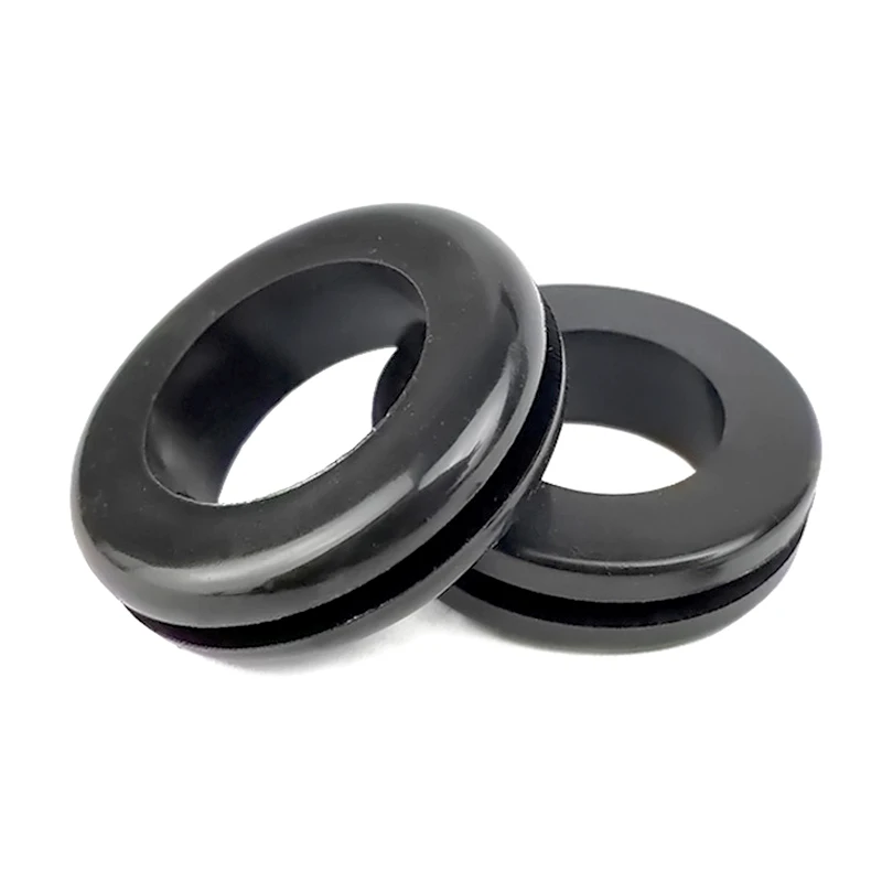 133pc Rubber Grommet Round Grommet Gasket Kit For Protects Wire Cable Hose Custom Part Rubber Seal Assortment Set