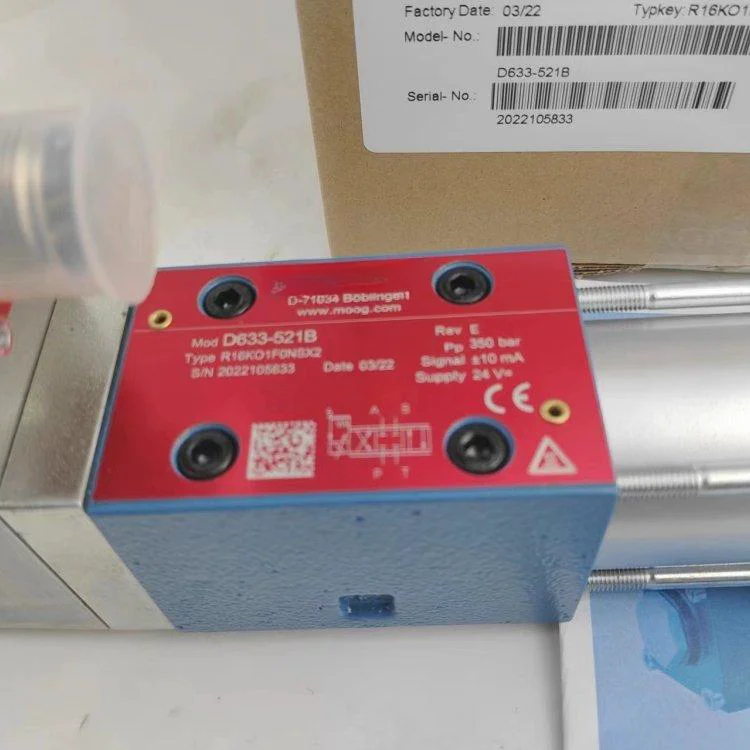 Electro-Hydraulic Servo Valve D633 Series Valves D633-308B D633-515B D633-313B D633-521B