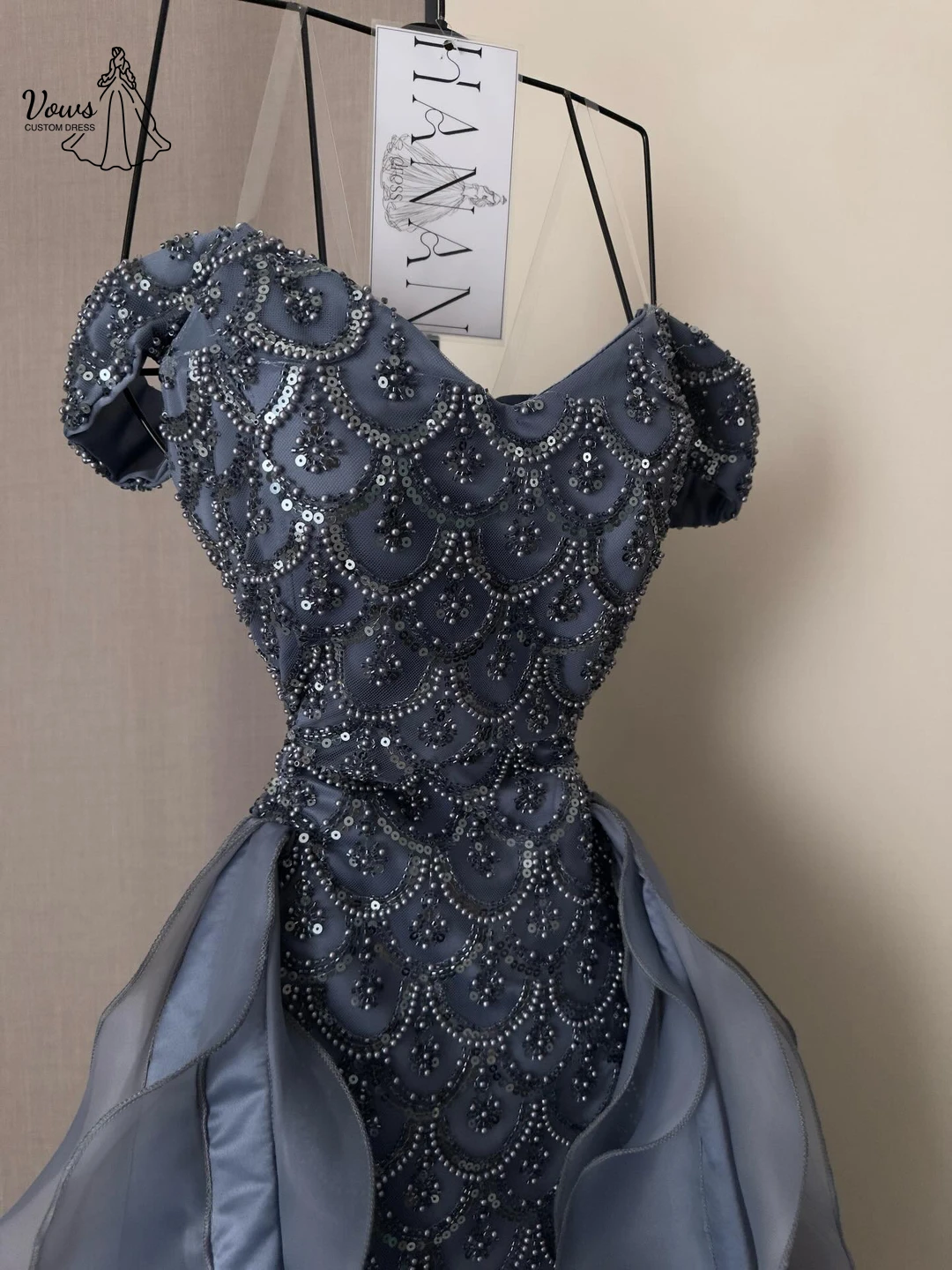 Vows Quadratischer Ausschnitt Luxuriöses Abendkleid 2026 Damen Gala-Kleider Elegante Abendparty A-Linie Bestseller-Kleider Nach Maß