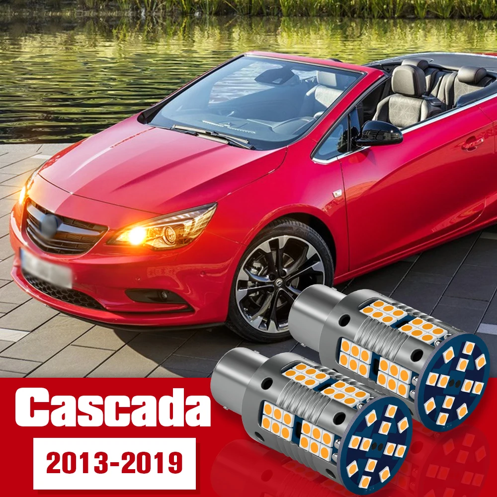 

2 шт. светодиодные аксессуары, указатель поворота, лампа для Opel Cascada 2013-2019 2014 2015 2016 2017 2018