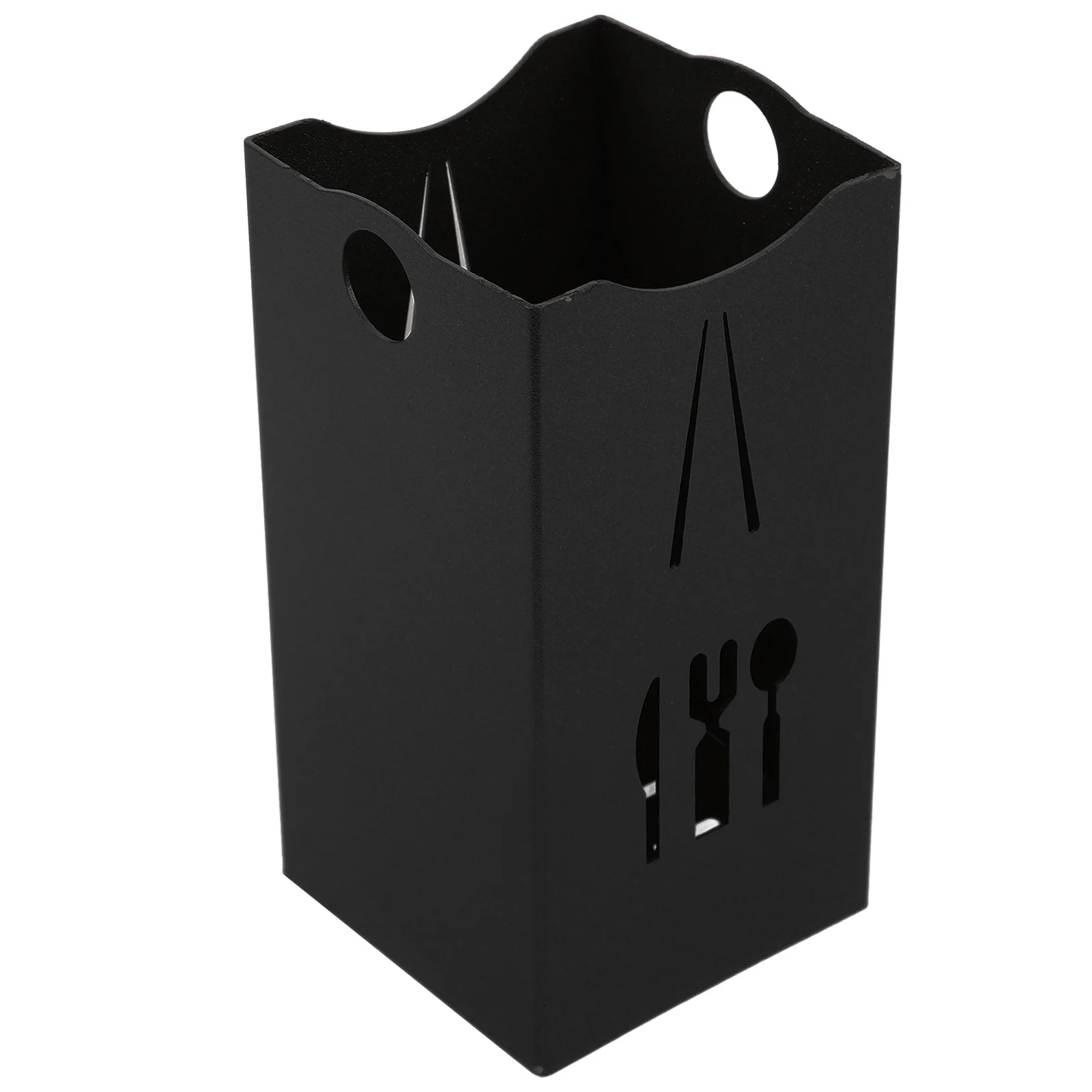 

Stainless Steel Chopstick Holder Kitchen Utensil Organizer Large Capacity Countertop Storage Rack For Spoons Forks