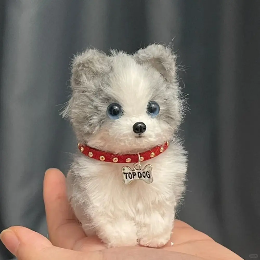 Iron Wire Plush Doll Material Set Handmade Crafts Toy Crafts Plush Animals Material Kit Strips Puppy Diy Doll Material Bag Girls