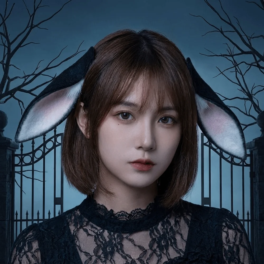 Lovely Animal Rabbit Ears Hair Hoop Soft Lop-eared Bunny Ears Headband Faux Fur Hair Accessories Plush Headwear Festivals