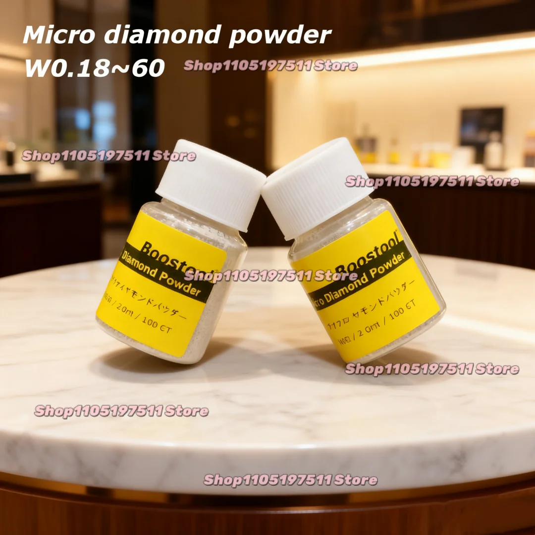 20g Diamond Micro Powder Metal Mold Ceramic Tungsten Steel Jade Resin Hard Alloy Mirror Polishing 0.18μm-60μm Grinding Powder