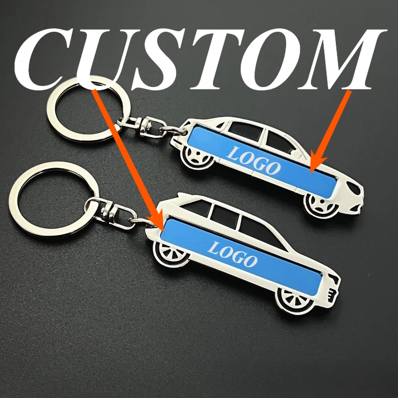 

1pc Custom Keychain Personalized Stainless Steel Off-road License Plate Customized Key Ring Car Accessories Gift Wholesale