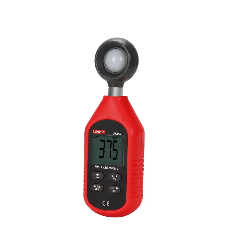 UNI-T UT383 Digital Light Meter UT383BT Lux Meter 200,000 lux Illuminometers Photometer Environmental Tester Bluetooth