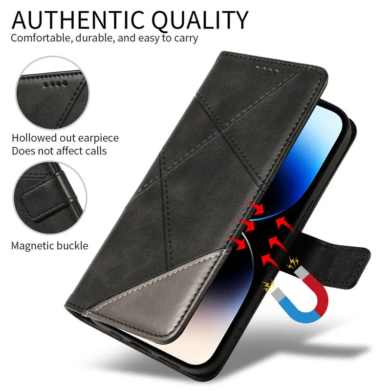 حافظة لهاتف Xiaomi Poco F7 5G 2025 محفظة جلدية الملمس Coque لهاتف Poco F7 Ultra M7 X7 X6 F6 M6 X5 F5 Pro X3 NFC F3 M5s