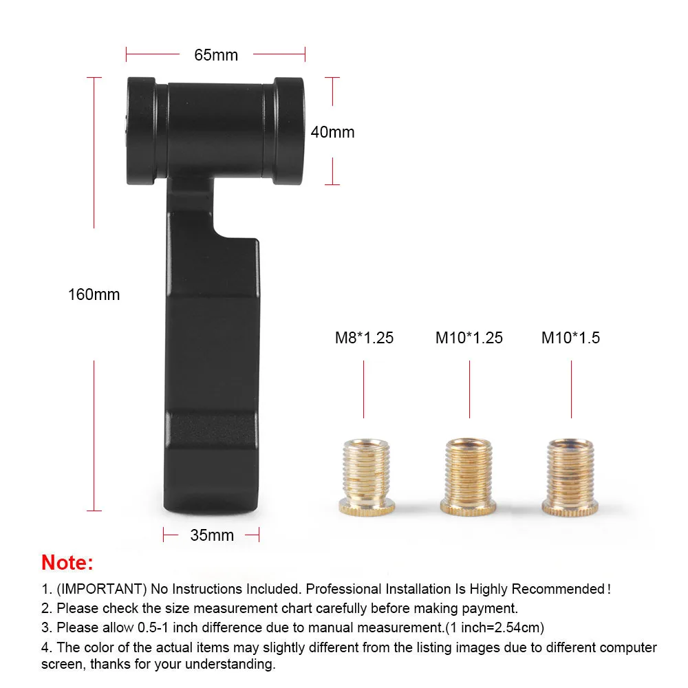 119MM/160MM Aluminum Aircraft Gear Shift Lever Knob Car Modified Aircraft Joystick Ergonomic Shift Head M8 M10 M12