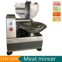 Electric Meat Grinder Food Processor Vegetable Chopper Slicer Machine Meat Slice Machine For Restaurant Butcher Shop Kitchen