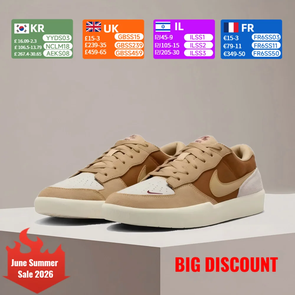 

Nike SB Force 58 Unisex Low-Top Skate Shoes - Comfortable, Versatile, Durable, Breathable DV5477-202