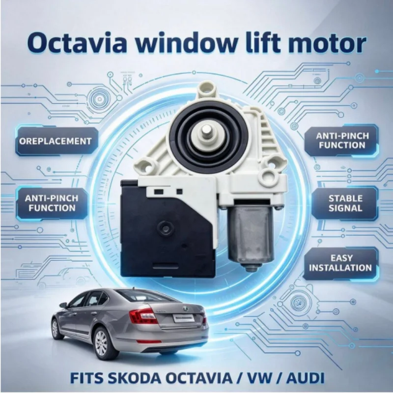 Stable Signal Window Lift Motor With Anti Pinch Function OE Numbers 1K0959703J 1K0959704J 1T0959701D 1T0959701E 1T0959702D 1T095 2