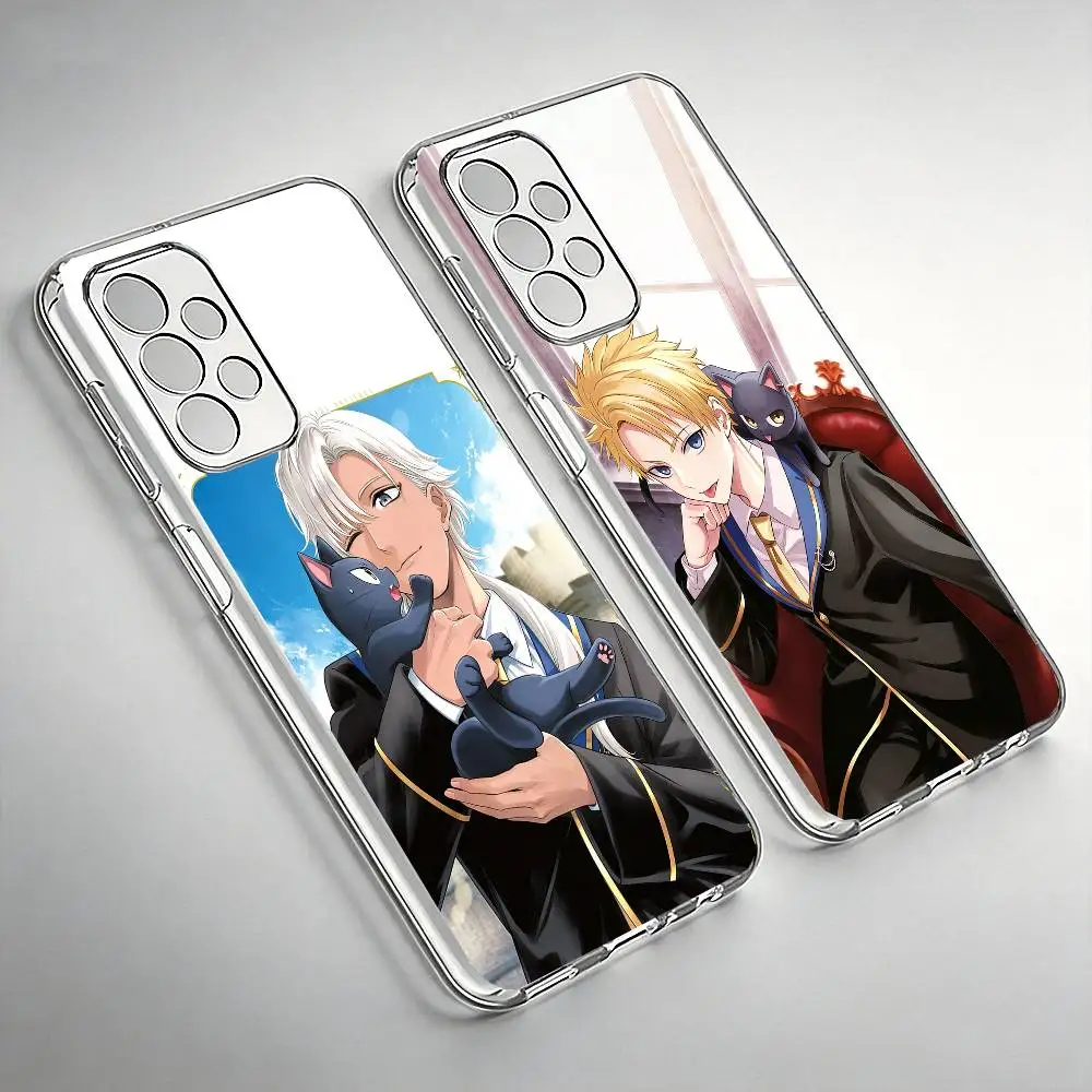 

The Classroom of a Black Cat and a Witch Phone Case For SamsungA10,12,20,21S,30,31,40,50,51,52,70,71 Transparent Cover