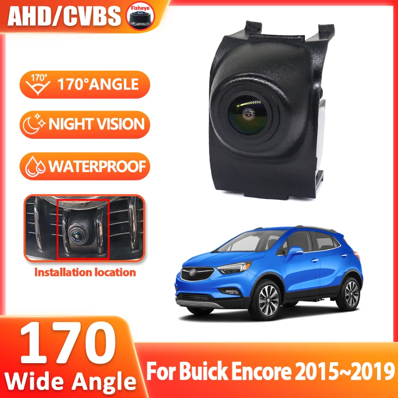 

AHD Night Vision Car Front View Logo Camera For Buick Encore 2015~2017 2018 2019 Positive Waterproof Logo Camera Car Accessories