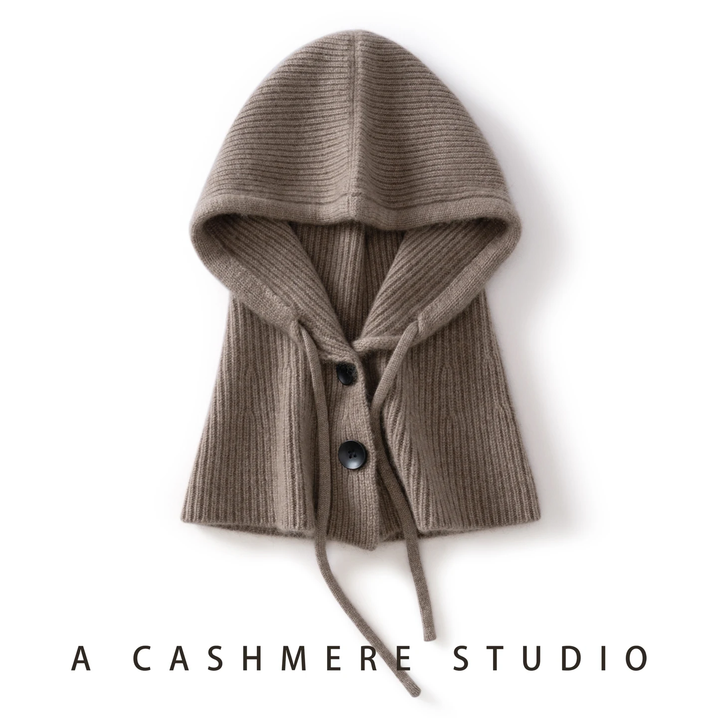 MERRILAMB عالية الجودة الكشمير بالاكلافا القبعات للنساء موضة قبعات الشتاء محبوك مقنعين قبعات في الهواء الطلق دفئا الرقبة بيني قبعة