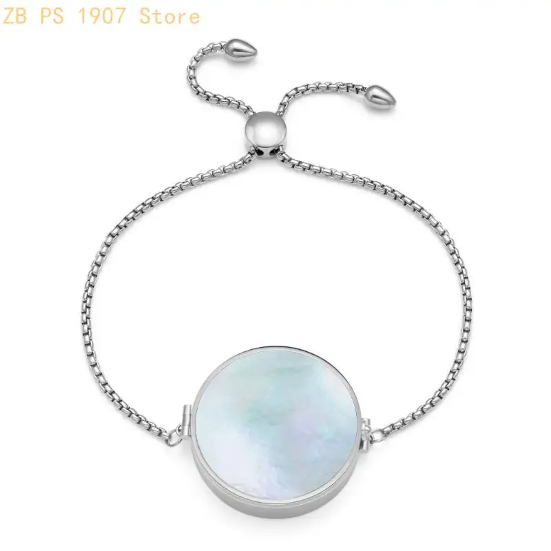 European Shell Lipstick Bracelet Stainless Steel Fashion Waist Accessory 55KA