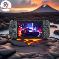 GameHero POWKIDDY NEW X39 Pro Handheld Game Console 4.5 Inch Ips Screen Retro Game PS1 Support Wired Controller Children's gifts