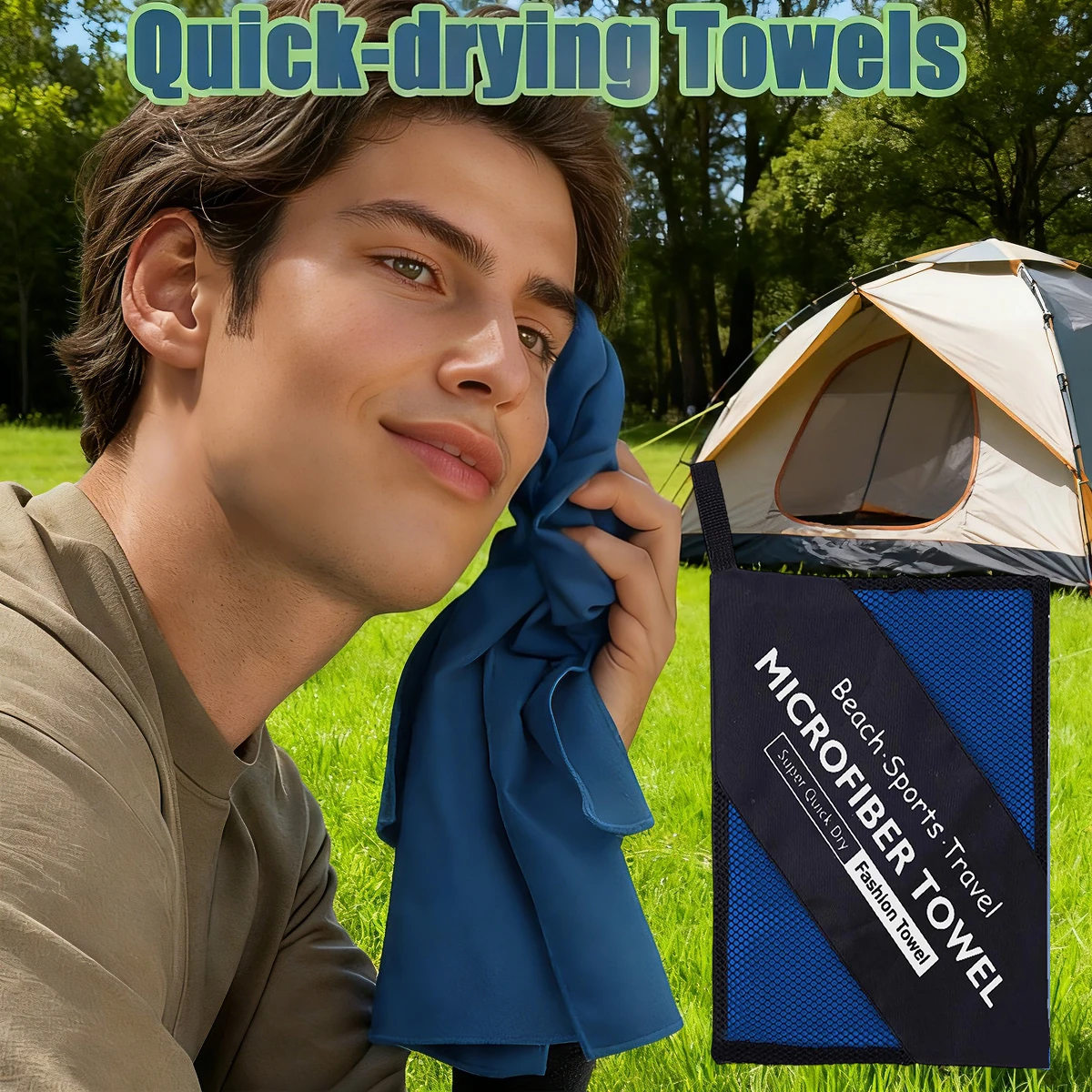 

Впитывающее быстросохнущее портативное полотенце для лица, йога, бег, баскетбол, плавание, спорт на открытом воздухе, пеший туризм, легко носить с собой, ежедневный фитнес, путешествия