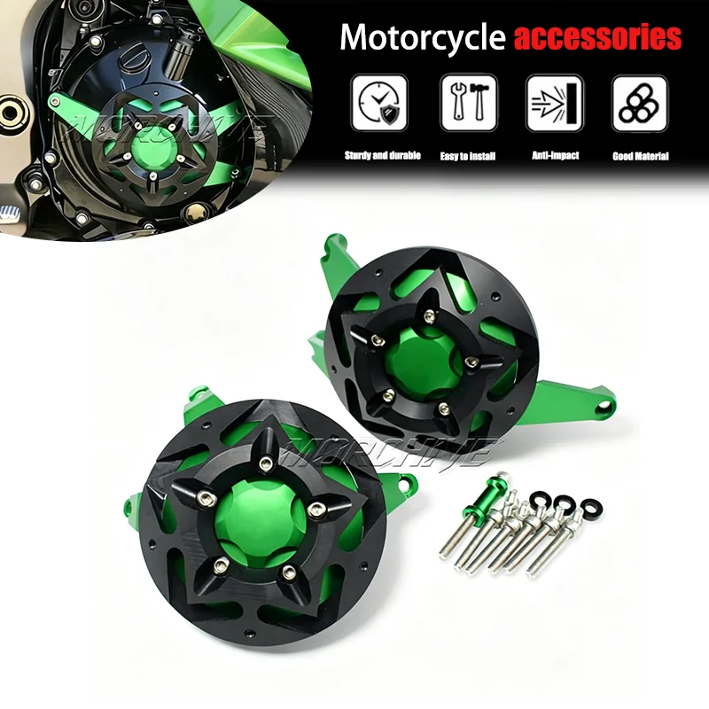 Motorcycle Accessories Engine Stator CNC Engine Protective Cover Guard Protectors Fit For Kawasaki Z900 Z1100 2025 2026 z900