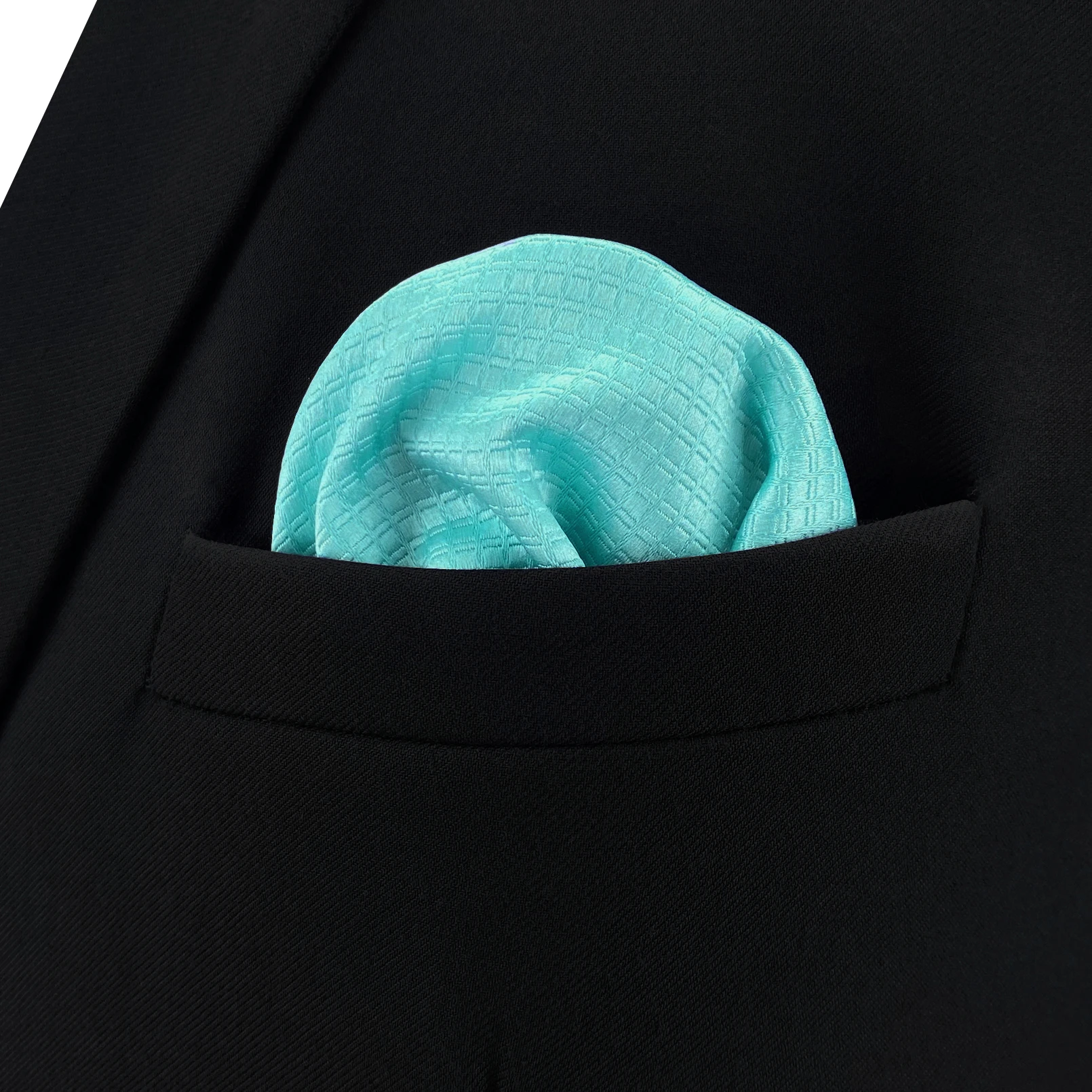 Colorful Solid Blue Mens Pocket Square Wedding Silk Green Fashion Handkerchief Party Hanky Dropshipping Gift