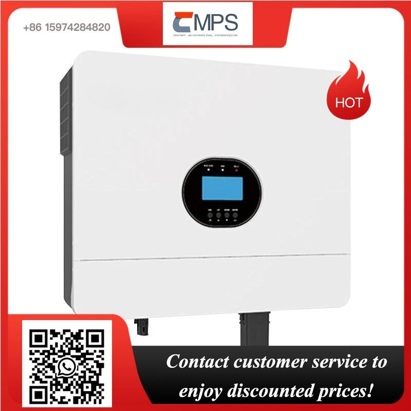 High Voltage Single Phase off Grid Solar Inverter 6000w SPF 6000es Plus Dual Mppt Dual Output Solar Inverters for Home