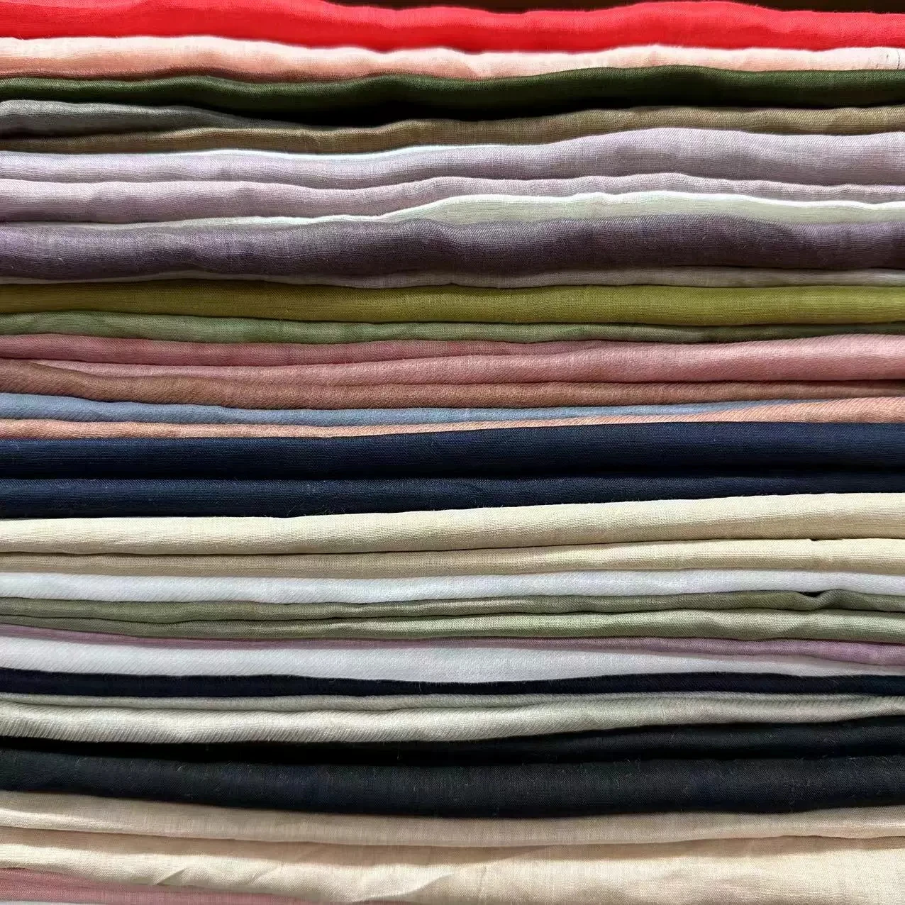 

Customized 100% Linen Fabric Custom Size Order as We Chat