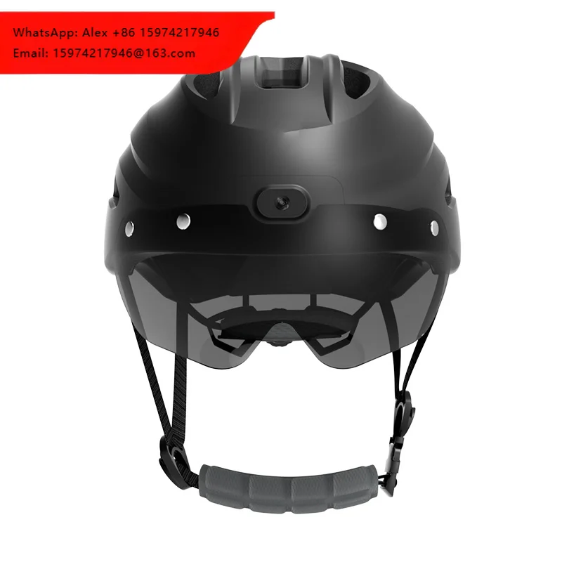 New Open Face Helmet Smart Helmet With Rear View Camera Smart Bike Motorbike Helmet Motorcycle With Camera