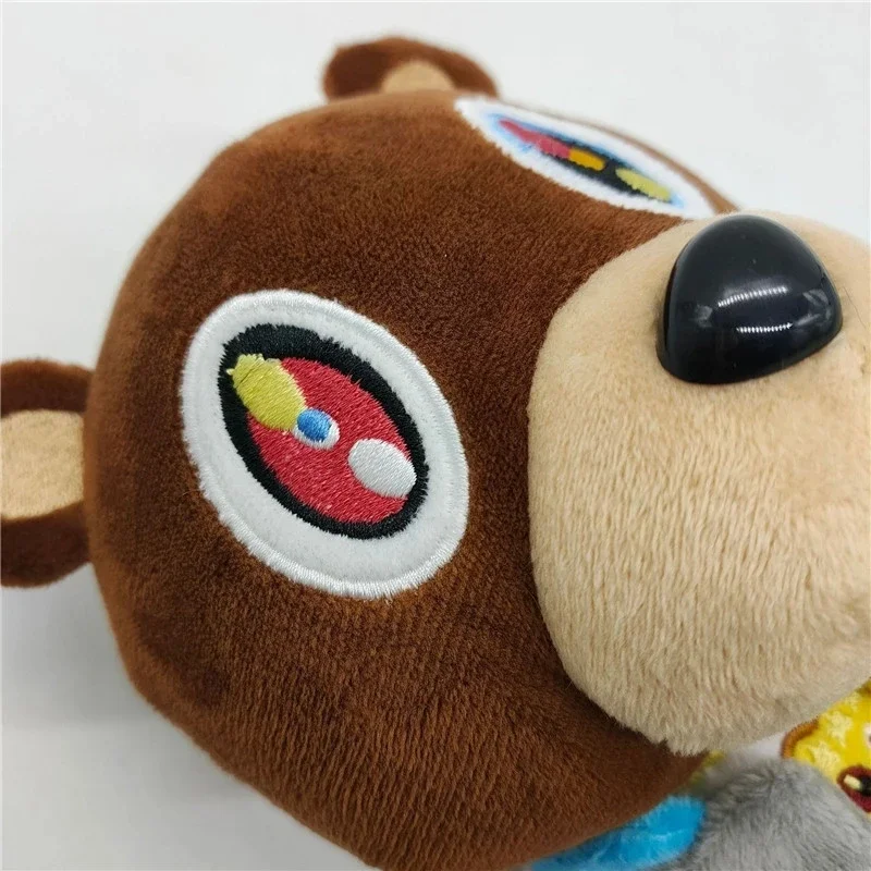 Nuovo caldo 26 cm Kawaii Kanye Dropout Orso Orsacchiotto Peluche Kanye West Laurea Morbido Farcito Home Room Decor Regalo Di Compleanno